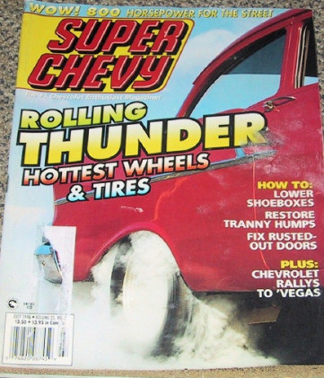 SUPER CHEVY 1996 JULY - BILLET DASH, 800hp ST. MOUSE